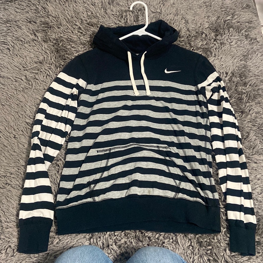 Nike striped sweater
